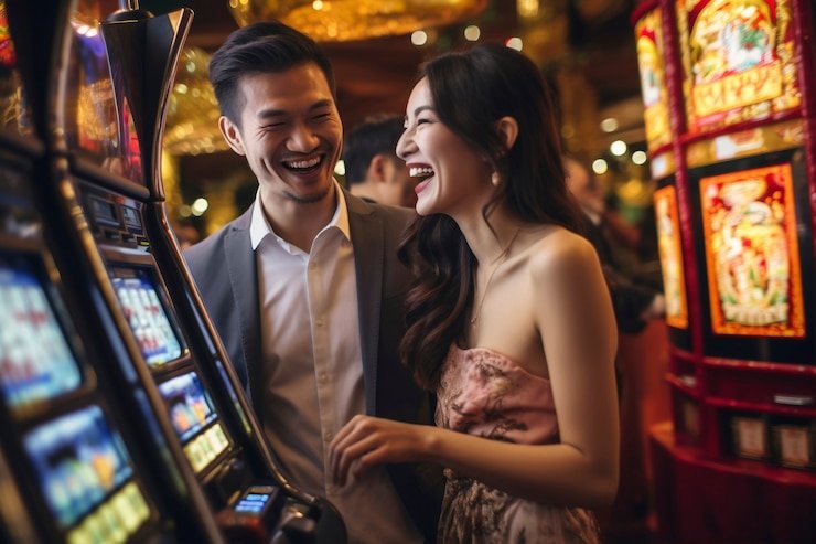 Dasbor multi-permainan paushoki dengan kategori olahraga, slot, dan dealer langsung